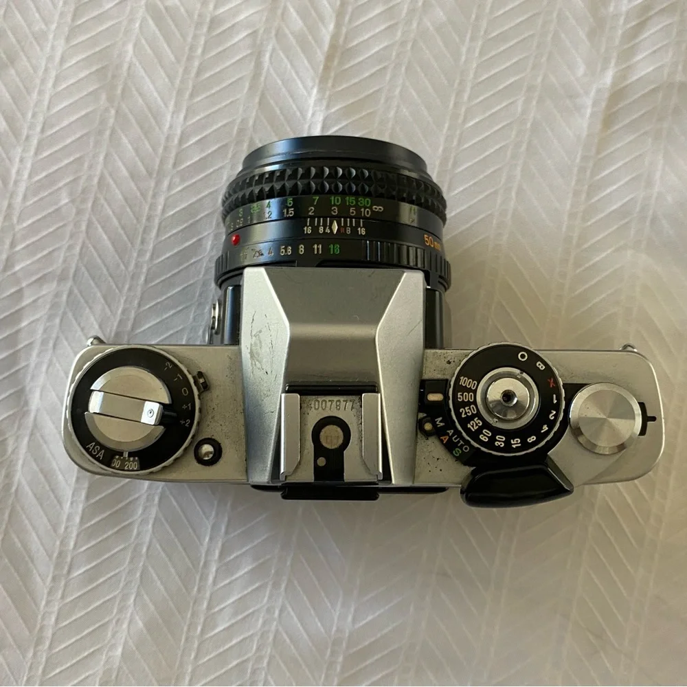 Minolta XD5 35mm Camera with Rokkor X 50mm MD Lens